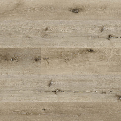 Composition diagram of Valley Oak luxury vinyl plank with realistic knots.